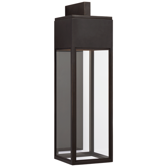 Irvine Grande Bracketed Wall Lantern - Bronze Finish