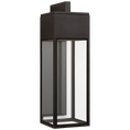 Load image into Gallery viewer, Irvine Large Bracketed Wall Lantern - Bronze Finish
