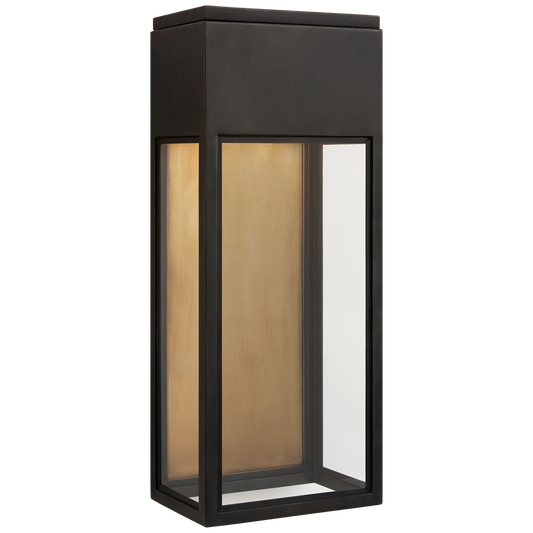 Irvine Medium Wall Lantern - Bronze Finish