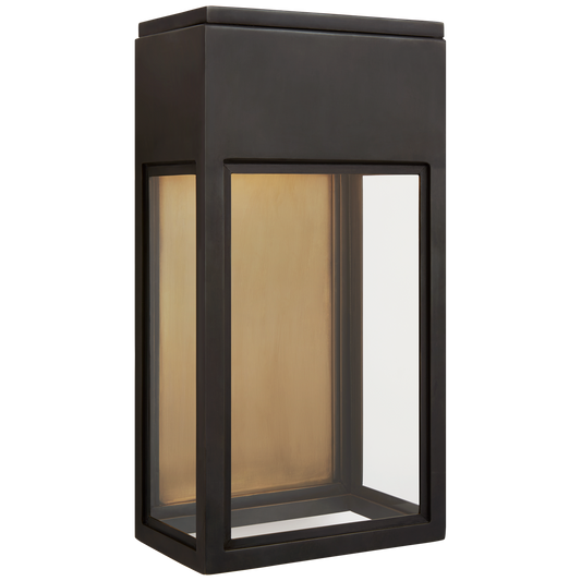 Irvine Small Wall Lantern - Bronze Finish