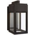 Load image into Gallery viewer, Irvine Small Bracketed Wall Lantern - Bronze Finish
