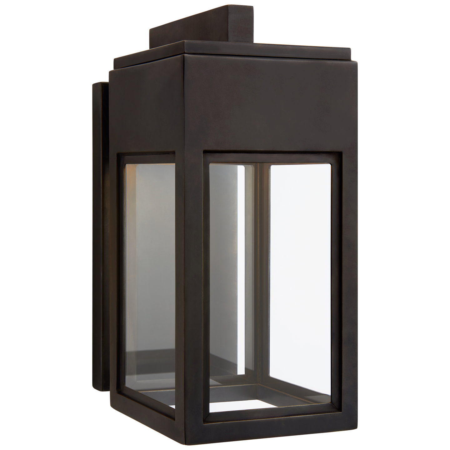 Irvine Small Bracketed Wall Lantern - Bronze Finish