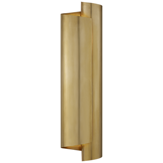 Iva Large Wrapped Sconce - Antique Brass