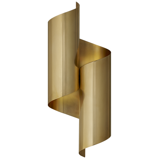 Iva Medium Wrapped Sconce - Antique Brass