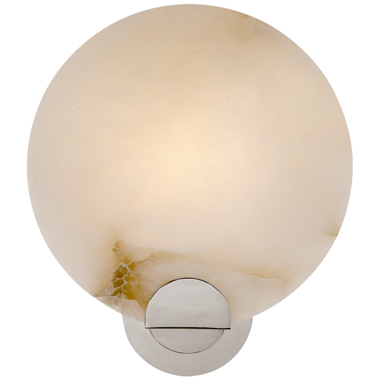 Iveala Single Sconce - Polished Nickel