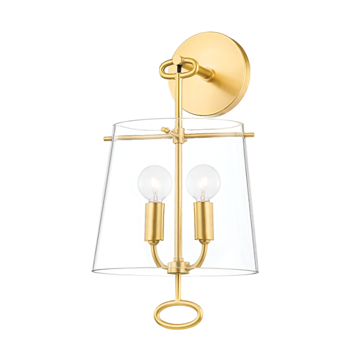 James Wall Sconce - Aged Brass Finish