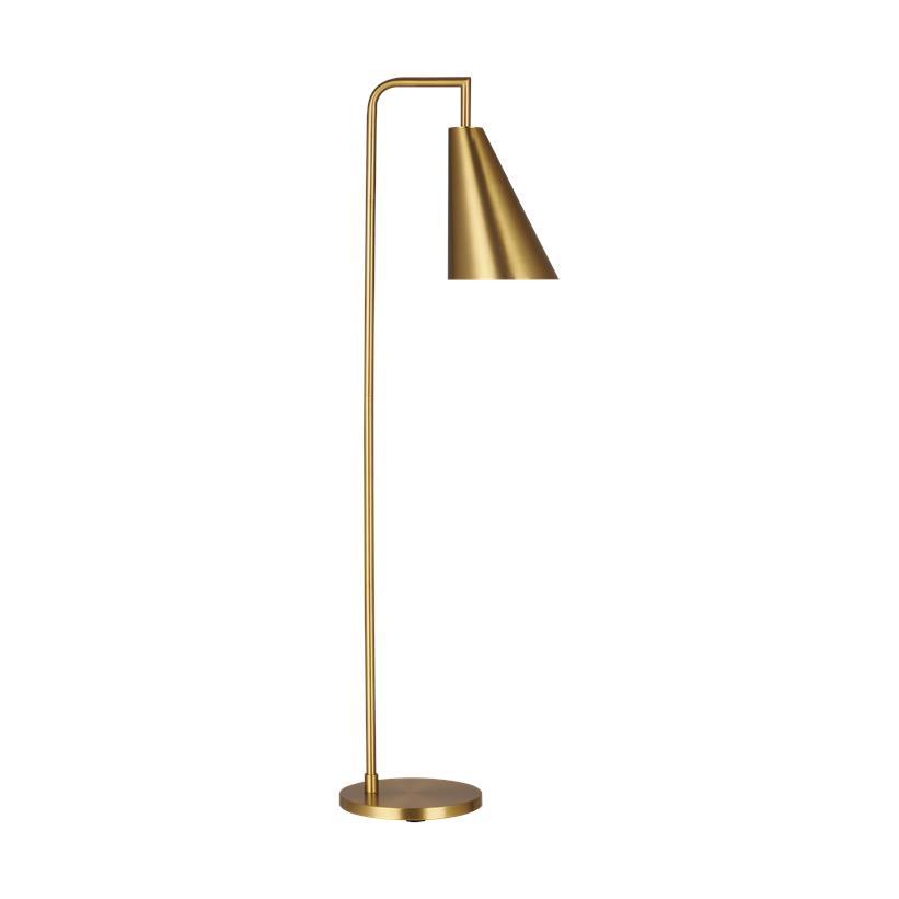 Jamie Floor Lamp - Burnished Brass Finish