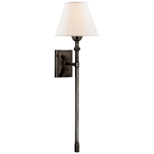 Jane Large Single Tail Sconce - Gun Metal