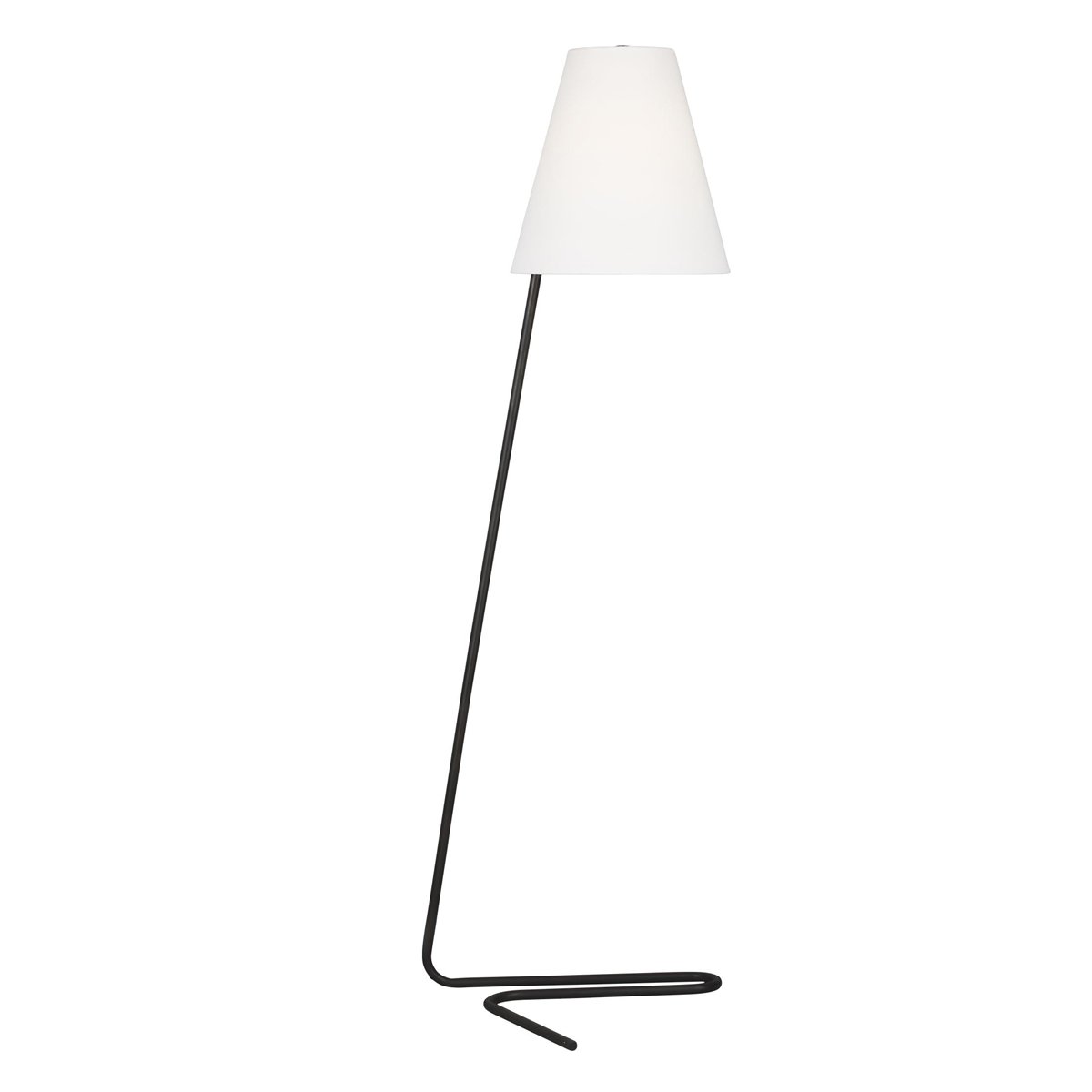 Jaxon Medium Floor Lamp - Aged Iron Finish