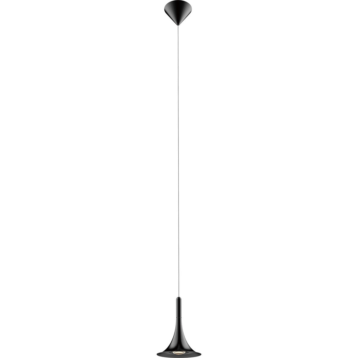 Jazz LED Mini Pendant - Satin Dark Grey Finish