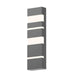 Jazz Notes 21" Outdoor LED Wall Sconce - Texture Gray
