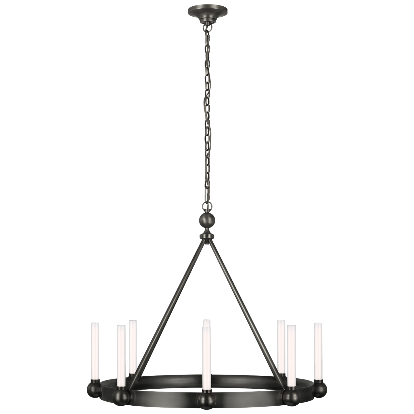 Jeffery Medium Ring Chandelier - Bronze Finish