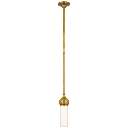 Jeffery Mini Pendant - Hand-Rubbed Antique Brass Finish