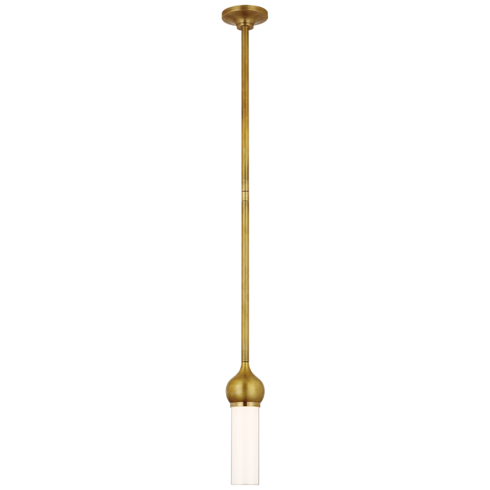 Jeffery Mini Pendant - Hand-Rubbed Antique Brass Finish