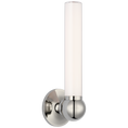 Load image into Gallery viewer, Jeffery Tall Bath Sconce - Polished Nickel Finish
