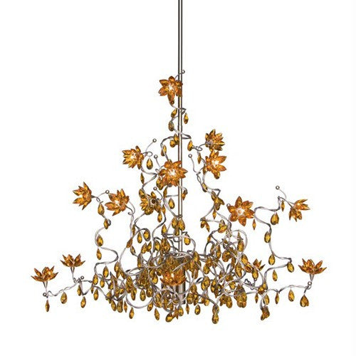 Jewel HL 15 Chandelier - Amber