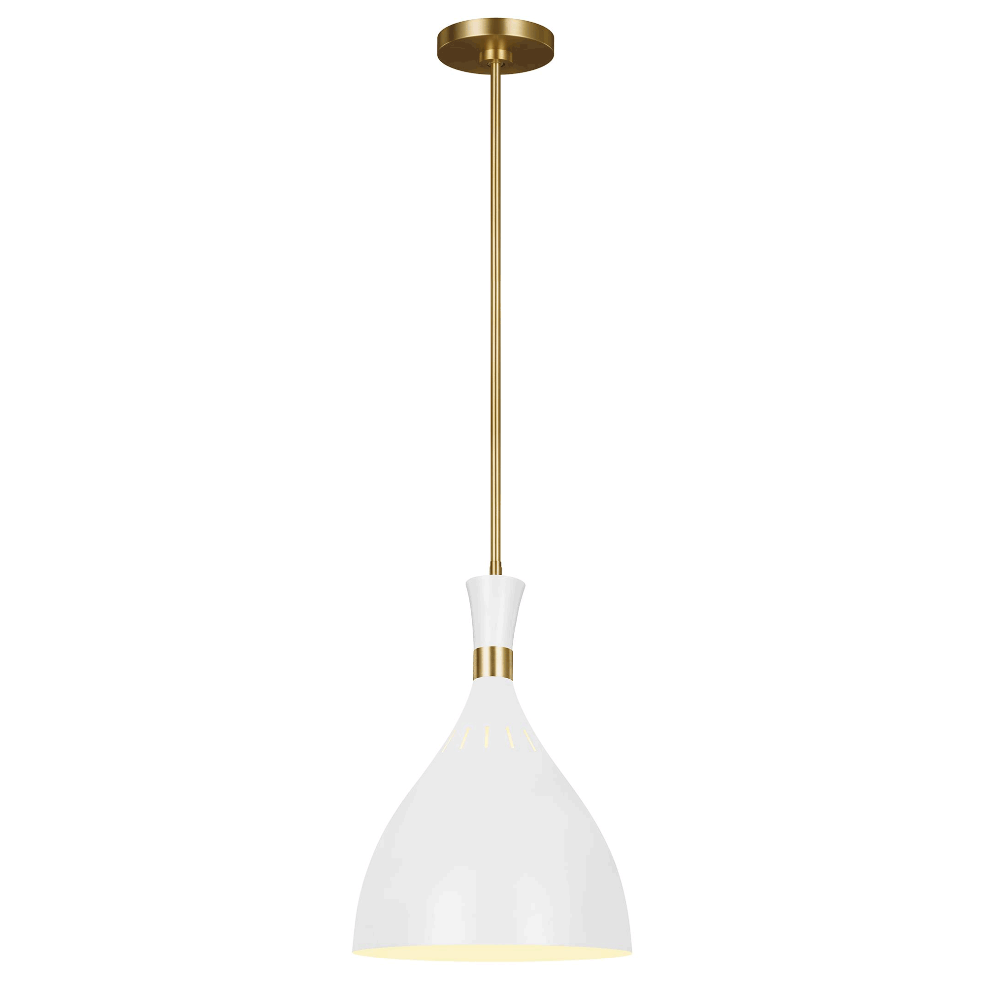 Joan Pendant - Matte White Finish