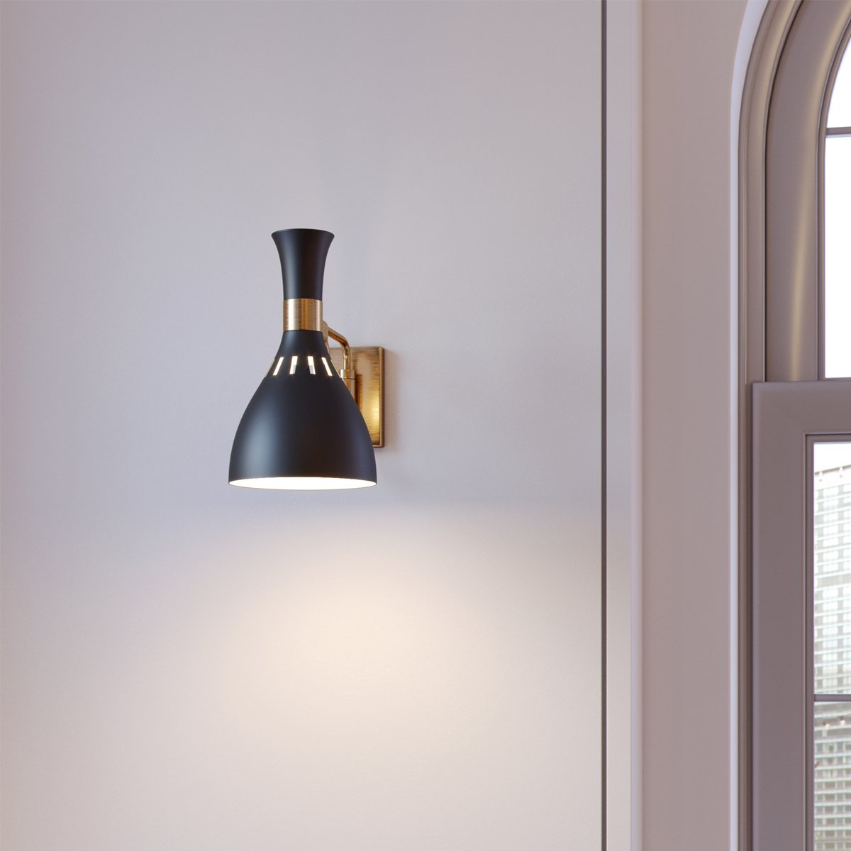 Joan Swing Arm Wall Sconce - Display