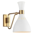 Load image into Gallery viewer, Joan Swing Arm Wall Sconce - Matte White Finish
