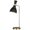 Load image into Gallery viewer, Joan Table Lamp - Midnight Black Finish
