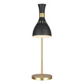 Load image into Gallery viewer, Joan Table Lamp - Midnight Black Finish
