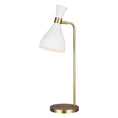 Load image into Gallery viewer, Joan Table Lamp - Matte White Finish
