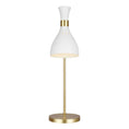 Load image into Gallery viewer, Joan Table Lamp - Matte White Finish
