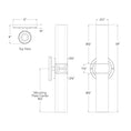 Load image into Gallery viewer, Jones Medium Double Sconce - Diagram
