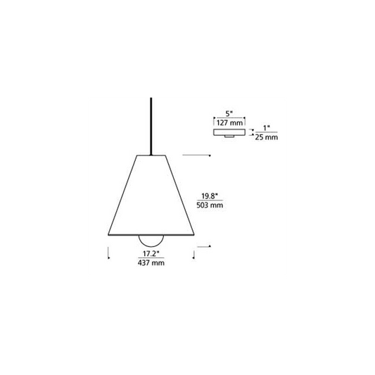 Joni Pendant - Diagram