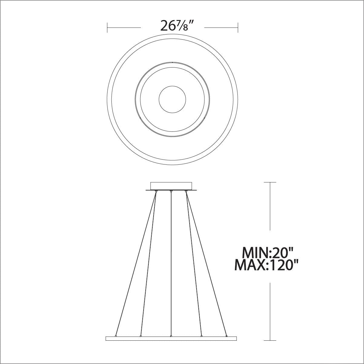 Jupiter Chandelier - Diagram