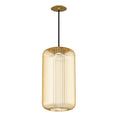 Load image into Gallery viewer, Kai 1 Pendant - Plated Brass Finish
