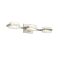 Load image into Gallery viewer, Kamden 3-Light Shallow Bath Bar - Satin Nickel Finish
