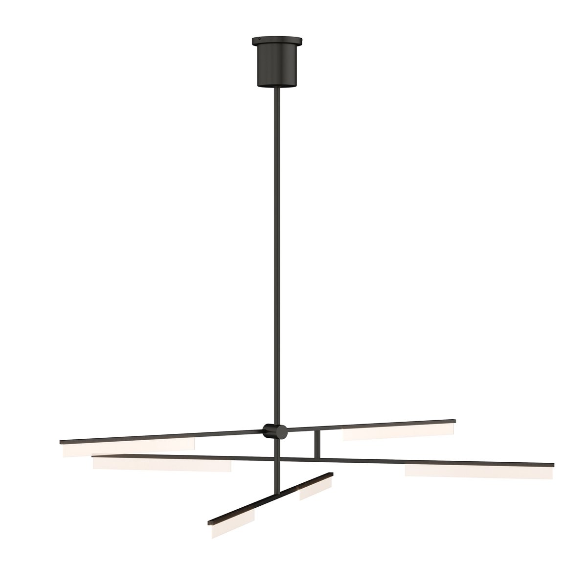Klee 6-Light Chandelier - Nightshade Black Finish