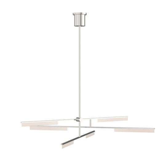 Klee 6-Light Chandelier - Polished Nickel Finish