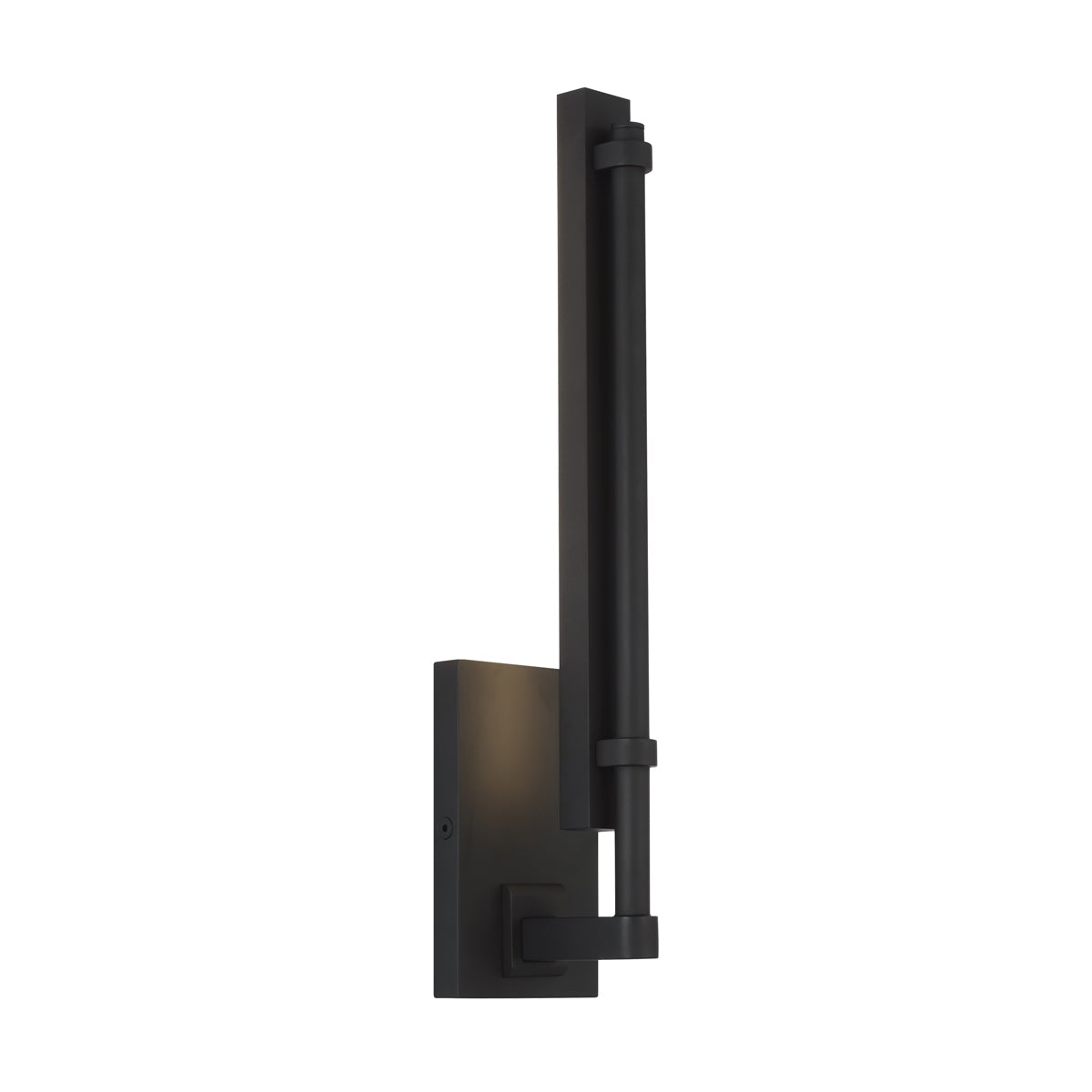 Kal Small Sconce - Nightshade Black Finish