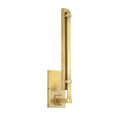 Load image into Gallery viewer, Kal Small Sconce - Natural Brass Finish
