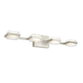 Load image into Gallery viewer, Kamden 4-Light Bath Bar - Satin Nickel Finish
