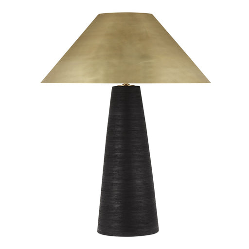 Karam Large Table Lamp - Black Finish