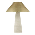 Load image into Gallery viewer, Karam Large Table Lamp - Cream Finish
