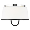 Load image into Gallery viewer, Katie Flush Mount - Polished Nickel Finish
