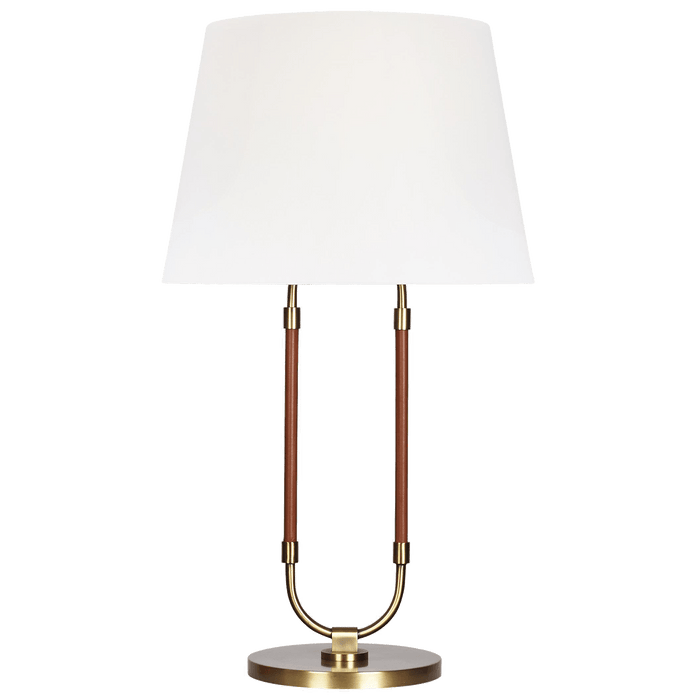 Katie Table Lamp - Time Worn Brass Finish