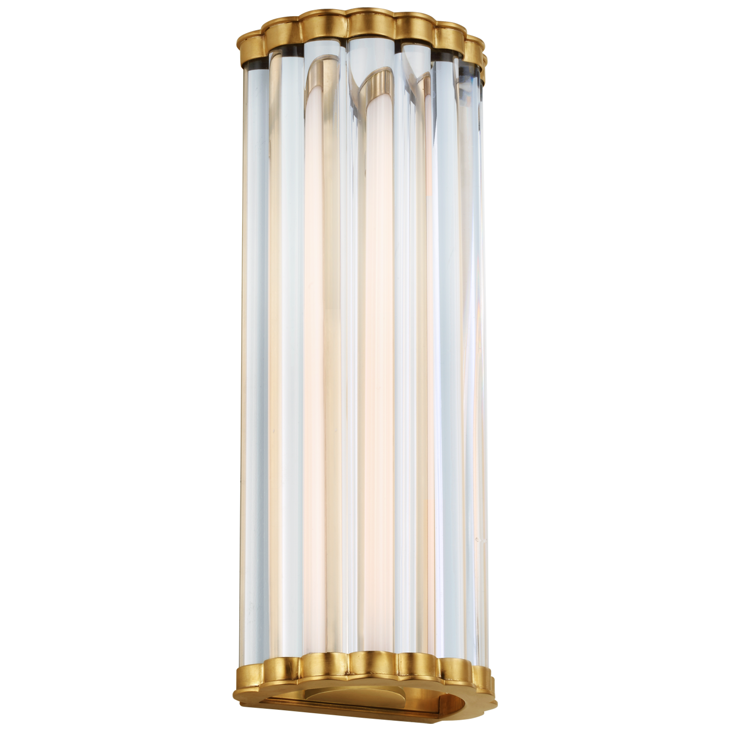 Kean 14" Sconce - Antique-Burnished Brass Finish