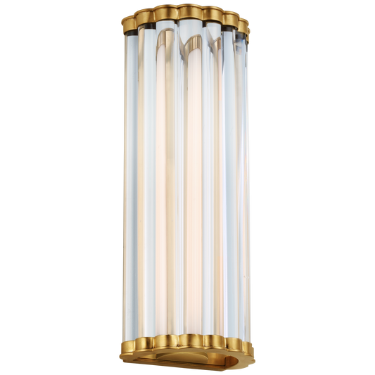 Kean 14" Sconce - Antique-Burnished Brass Finish