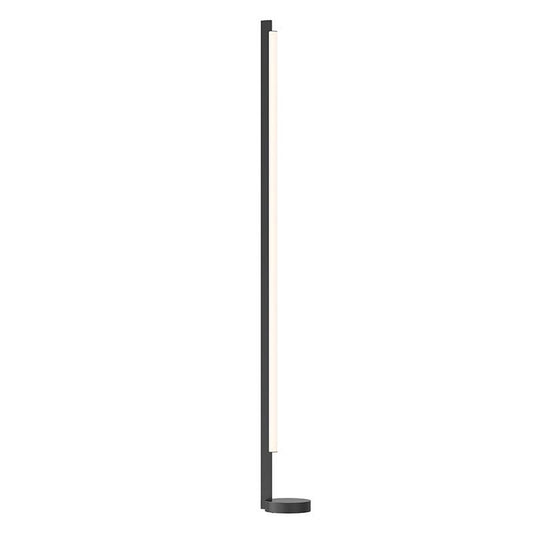 Keel LED Floor Lamp - Satin Black Finish