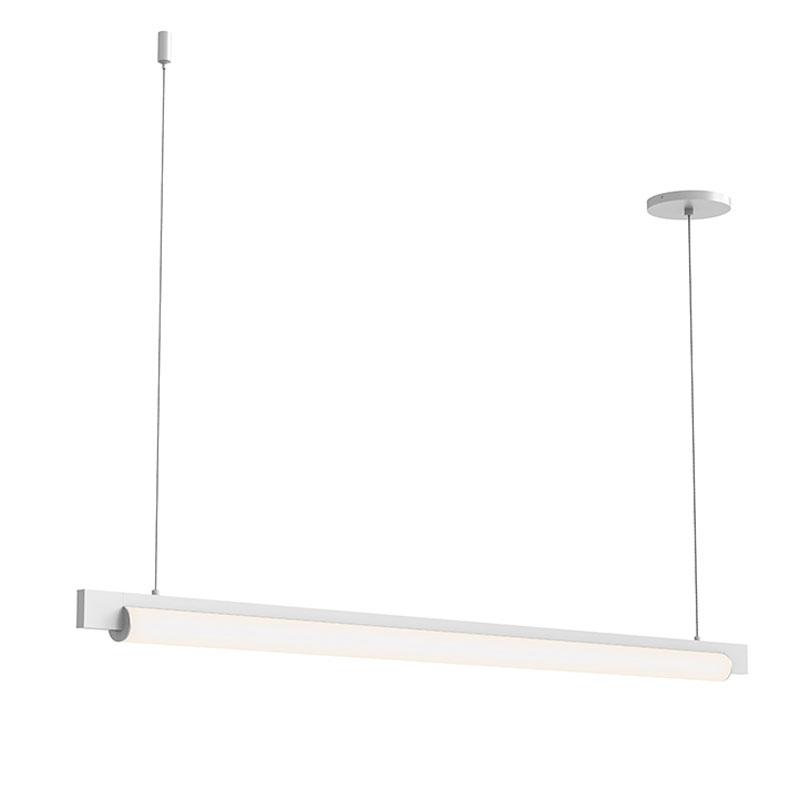 Keel 44" LED Pendant - Satin White Finish