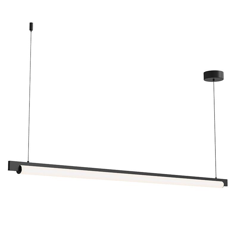 Keel 60" LED Pendant - Satin Black Finish