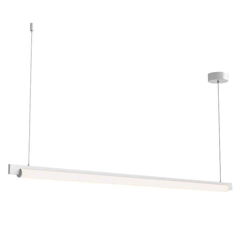 Keel 60" LED Pendant - Satin White Finish