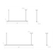 Keel LED Pendant - Diagram
