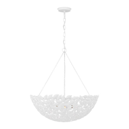 Kelan Pendant - Textured White Finish