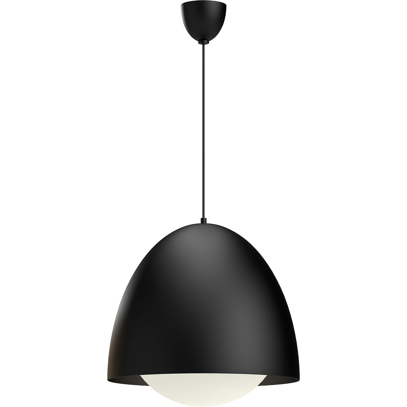 Kenji Large Pendant - Matte Black Finish